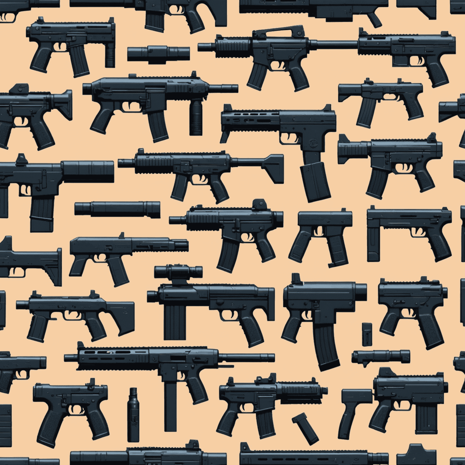 A pixelated image showing various CS2 weapon skins arranged in a grid, with a shield icon overlaid to represent safety in trading