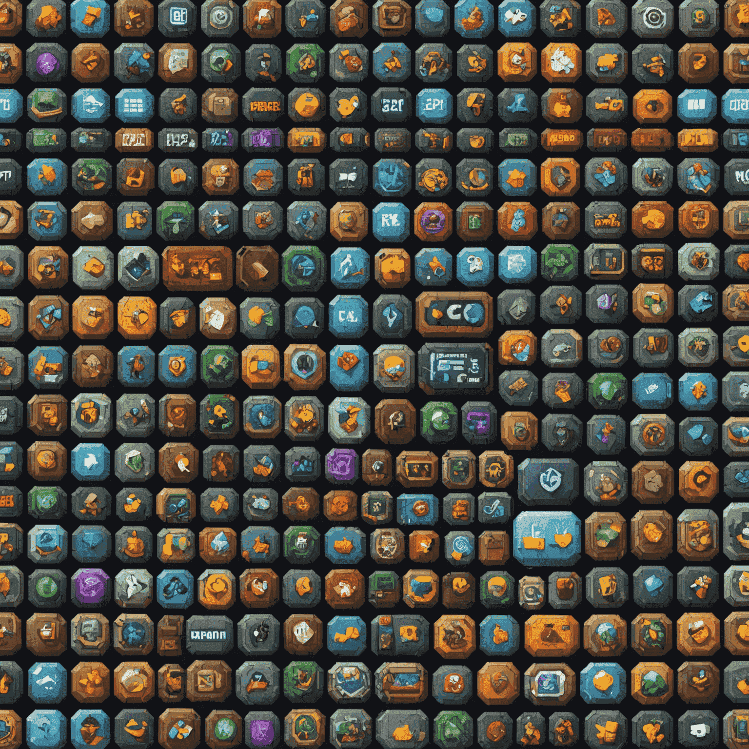 A pixelated montage of CS2 news feeds, patch notes, and community forums, symbolizing the importance of staying informed in the skin trading world